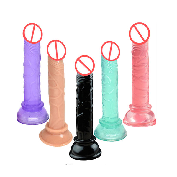 Small Dildo Suction Cup Female Masturbation Realistic Penis G-spot Stimulator Orgasm Massager Anal Plug Sex Toys for Women Adult Product