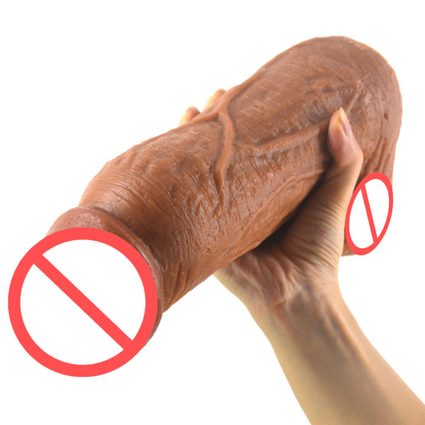 11 inch huge sex dildo realistic silicone big dick anal sex toys for women vagina stuffed stimulate lesbian female masturbation