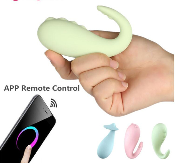 Smart Phone APP Controlled Vibrators G-Spot Clitoris Stimulation Bluetooth Connected Jump Egg Vibrating Kegal Ball Sex Toys