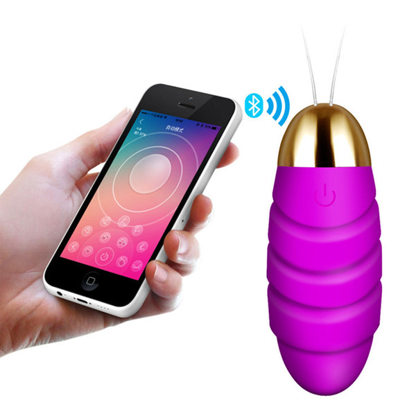 10 Speed Silicone app egg IOS/android app control jump egg Wireless Remote Control urethral vibrator electric sex toy adult for women