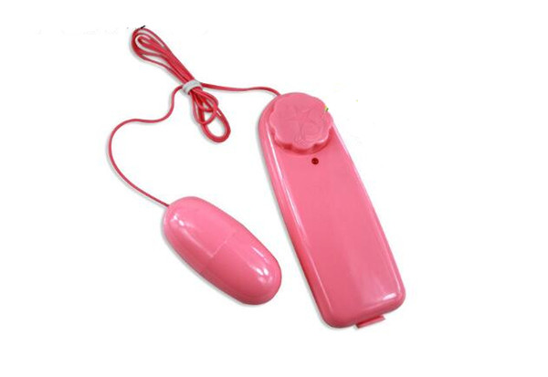 300 pcs Pink Single Jump Egg Vibrator Bullet Vibrator Clitoral G Spot Stimulators Sex Toys Sex Machine for Women with OPP bag