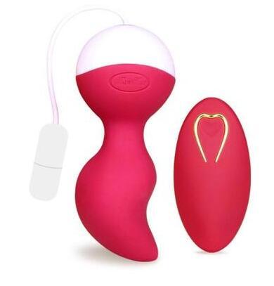 Fun women with masturbation charge remote control bionic egg mute wireless vaginal dumbbells compact vaginal electric shock