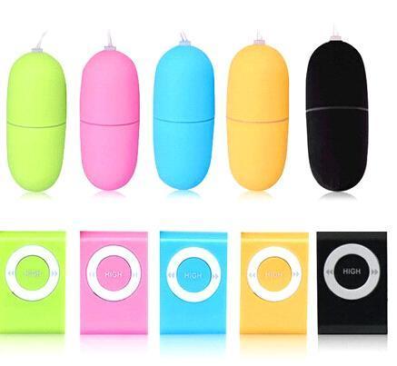 20 Speed MP3 Player Vibrator Wireless Remote Control MP3 Egg and Bullet Vibrator 5 Colors