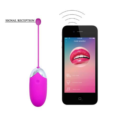 PRETTY LOVE USB Recharge Bluetooth Vibrator Wireless App Remote Control Vibrators for Women Vibrating Sex Toys Clit egg vibrador