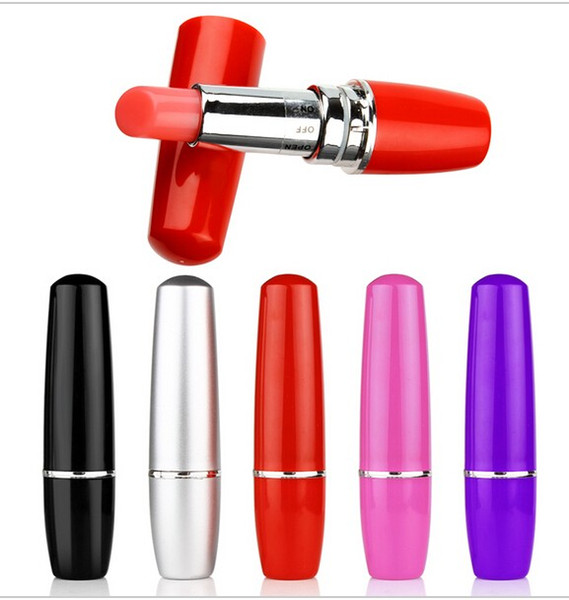 Lipstick Mini Vibrator Vibrating Bullet Discreet Lipstick Vibe Sex Products for Women Female Masturbator Sex Toys