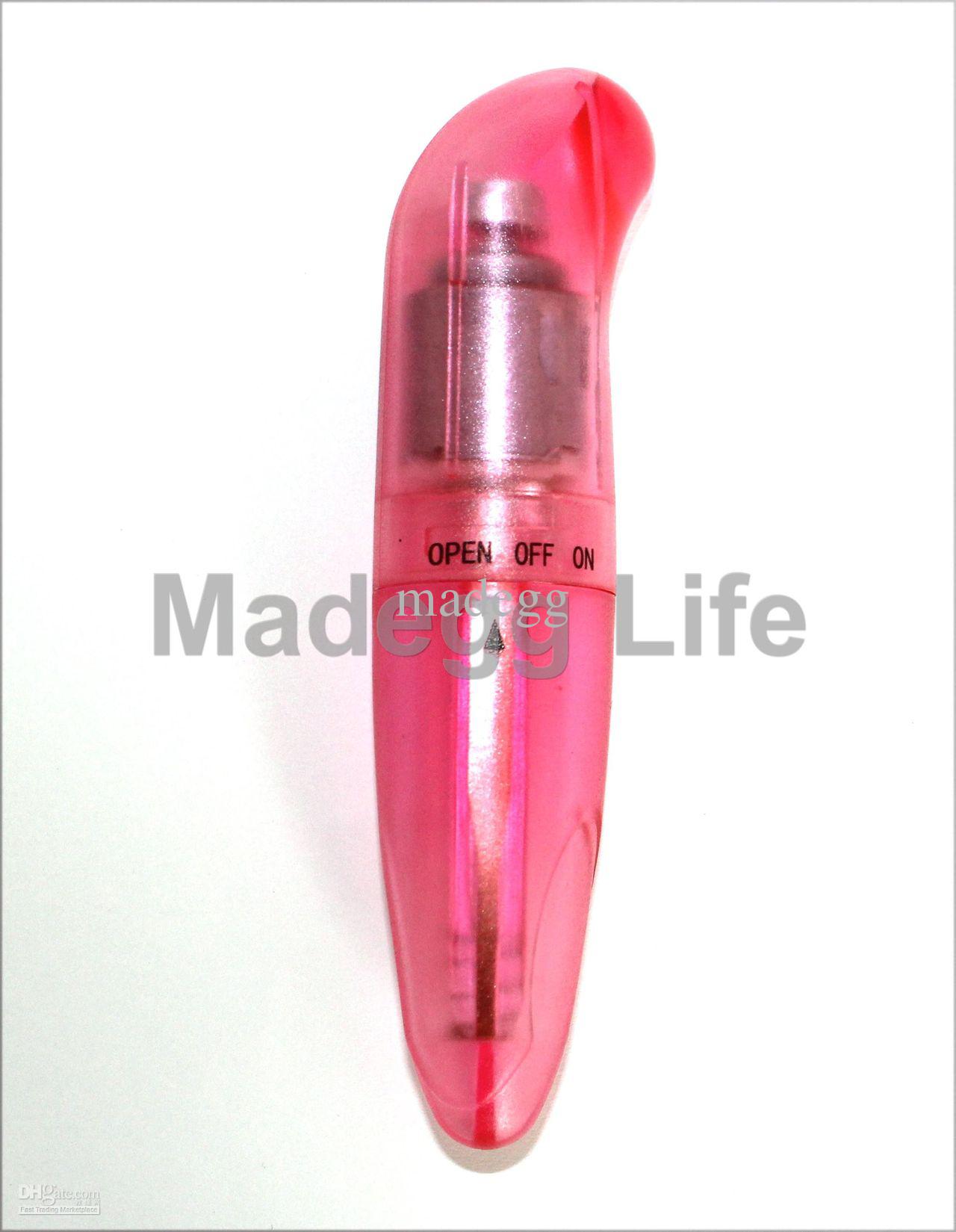 Free shipping Red color Hook head waterproof clitoris stimulation small electric vibrator sex toy HY-0517