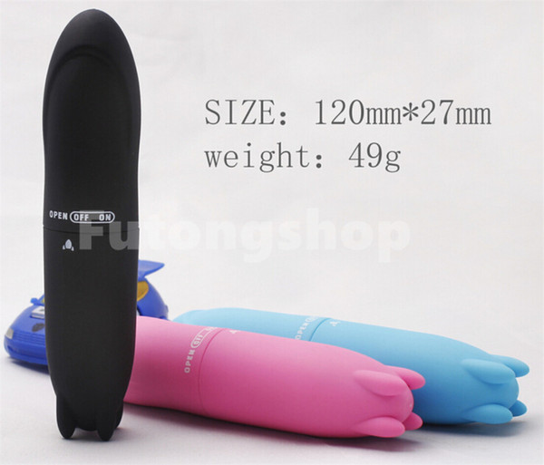 New Waterproof Female G-spot Clitoris Pussy Massager Single Vibrator Sex Toys