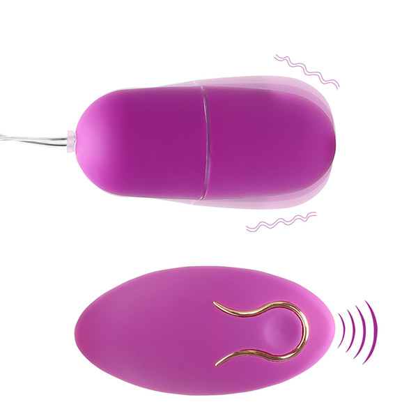 20 Speed Powerful Bullet Vibrator Remote Control Clitoris Stimulator G-Spot Massager Vibrating Egg Sex Toys for Women J2210