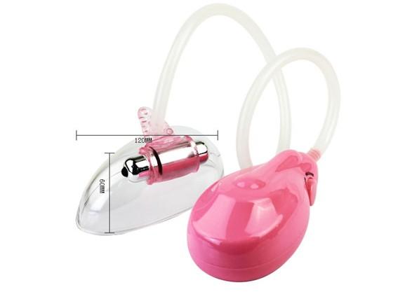 Feminine Clitoral Vacuum Electirc Auto Suction Pump Women Plastic Sex Toy Gift W/vibrator bullet egg