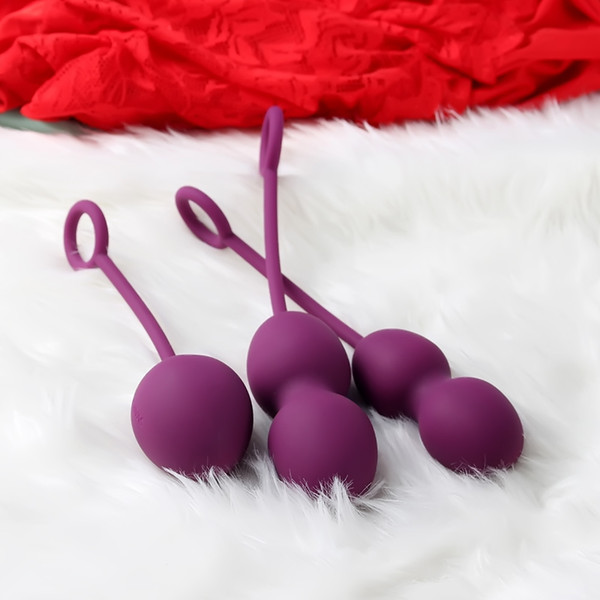 Original SVAKOM NOVA Luxury Full Silicone Ben Wa Balls, 3 in 1 Geisha Kegel Exercise Tight Vaginal Balls, Sex Toys for Woman