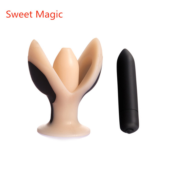 Sweet Magic Electric Shock Anal Plug Vibrator Electrical Stimulation Butt Plug Anal Dilator Masturbator Electric Shock Sex Toy