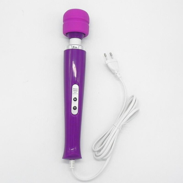 10 Speed Magic Wand Travel Massager Ultra Powerful Clit Vagina Body Massager AV Vibrator Stick Adult Sex Toys Products