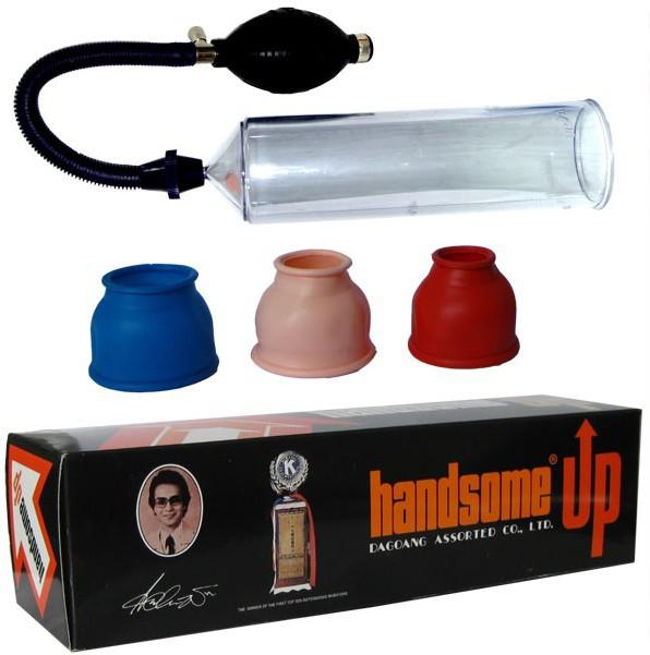 1pc Handsome Up Penis Pump Penis enlargement dildo pump cock pump Erectile Dysfunction Treatment