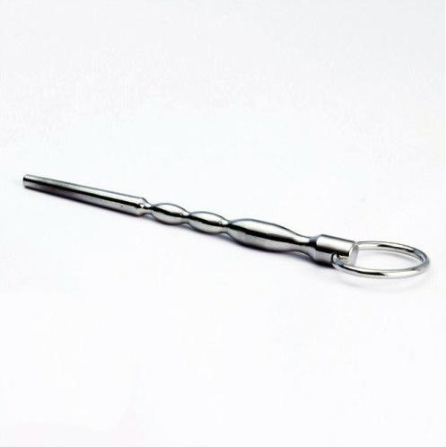 5*130mm stainless steel catheter sound urethral dilators urethral sound penis plug Prince Wand sounding sex toys for men