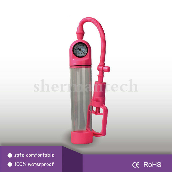 Advanced fast suction style penis pump, efficient penis enlarger with instrument panel, auto penis pump for man