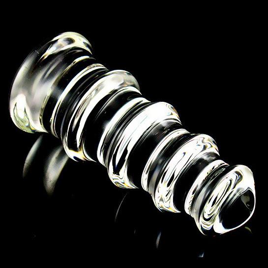 3 size choose anal plug glass erotic toys sex toys for woman men Pagoda anal beads butt plug glass dildo anal buttplug