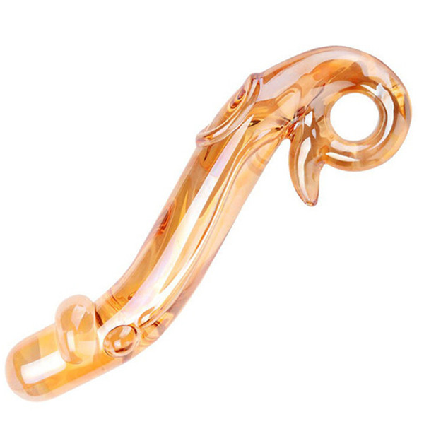 Glass Dildos Penis Anal Butt Plug G spot Stimulator In Adult Games For Couples , Fetish Sex Toys For Women And Men Gay