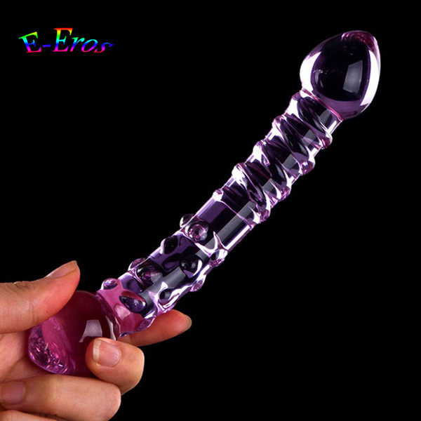 High Quality Adult Sex Toys Double Head Dildo Crystal Glass Penis Sex Product Anal Butt Plug Vagina Female Male Gay Masturbation