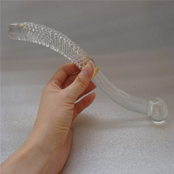 Adult Glass Sex Toys for Couples Long 