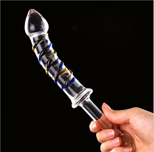 New Adult Hypoallergenic Smooth Big Glass Dildos For Anal Plugs Butt Insert G Spot Prostate Massage Sex Toys