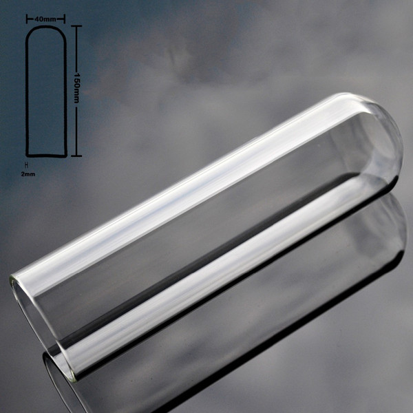 40mm Hollow pyrex glass artificial penis big anal dildo butt plug crystal fake dick masturbation adult sex toy for women men gay Y18102305