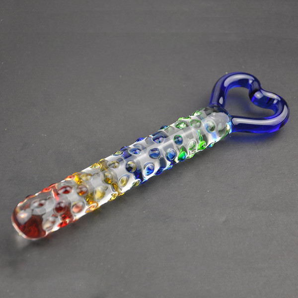 Glass dildo Crystal Penis Anal Butt Plug Anal Plug Anal Dildo Vaginal G-Spot Massager Sex Toys for women