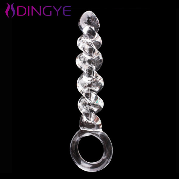 Hot Selling 2015 New Pyrex Crystal Dildo Glass Dildos Crystal Penis Anal Toys Adult Crystal Female Sex Products For Couple