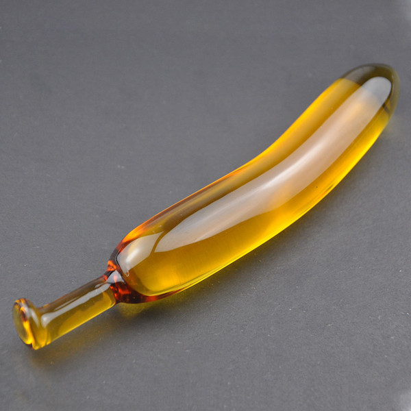 Dildo Glass Anal plug Adult Sex Toys For Women G-Spot Vagina Massager Stcik #R478