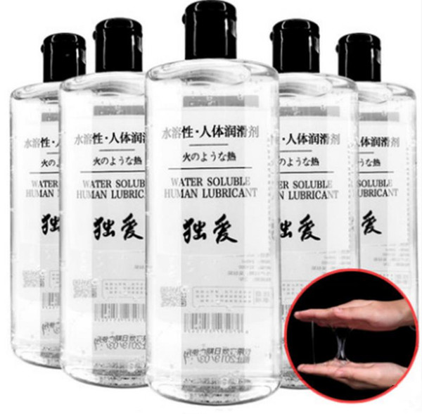 DUAI 248ML sex lube massage oil, water based lubricant, Male and Female lubrication, Gay Anal Lubricant for sex, Sex products