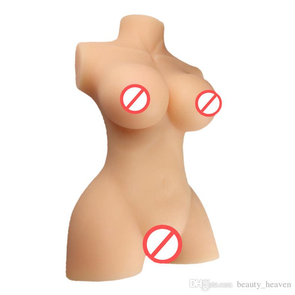 5KG Male Masturbator, 3D Solid Silicone Sex Doll With Realistic Breast Vagina Anal Sex Toys For Men