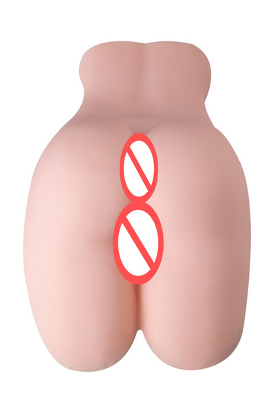 Male Masturbator 3D Solid Silicone Real Sex Doll, Big Ass Realistic Vagina Anal Sex Toys for Men, Adult Sex Products