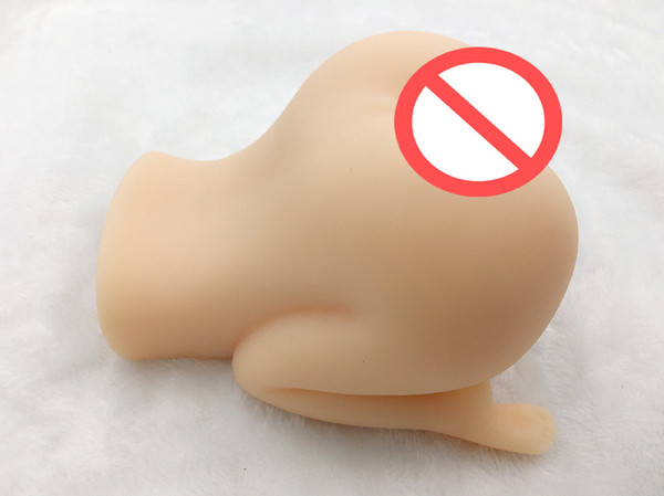 Big Ass Sex Doll Male Masturbator, 3D Solid Silicone Love Dolls with Realistic Vagina Anal Sex Toys for Men