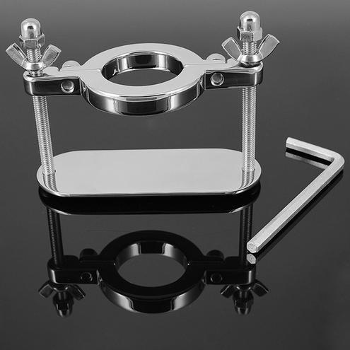 Stainless Steel Scrotum Testicle Clamps,Metal Pedestal Penis Rings,Penis Lock,Cock Ring,Cock Clamp,Adult Game,Sex Toys, A037