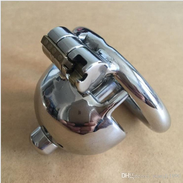 New Super Small Male Chastity Device 35MM Adult Cock Cage With Urethral Catheter BDSM Sex Toys Stainless Steel Chastity Belt