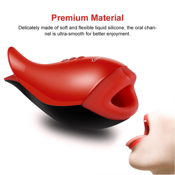 Male Masturbators Cup Masturbation with Powerful Vibration and Heating Function