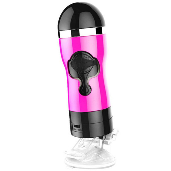 Wonderful Male Masturbation shock aircraft Cup Hands-free Male Vibration toys Adult products Sex Toys for Men