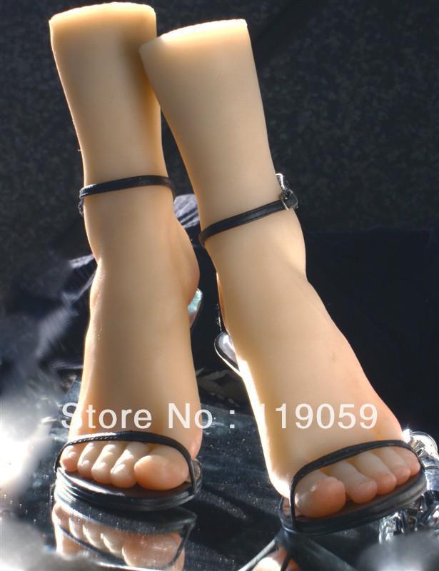 Exclusive dealing-- sex products solid silicone real doll Pussy girl feet foot model fethish toys worship cloning#3700-A