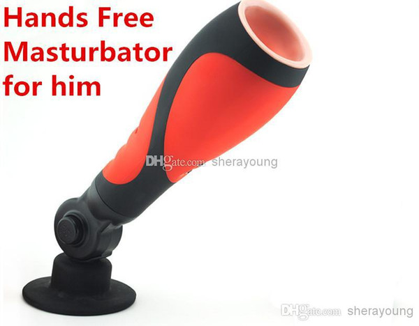 Hands Free Vibration Male Masturbator Cup Adult Pleasure Sex Products Toys for Men