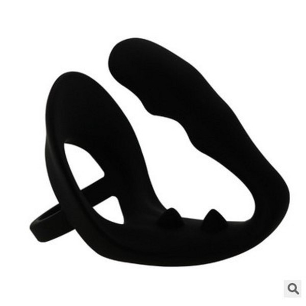 2017 New arrival Male prostate massager with delay ring G-spot climax adult fun health care products L101