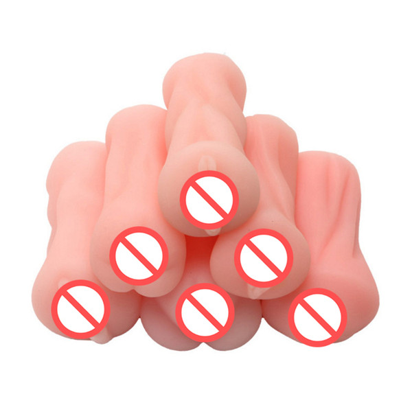6 Opitions Realistic Vagina, Male Hand Masturbator Artificial Vagina Real Pocket Pussy Sex Cup , Masturbation Silicone Sex Toys for Men