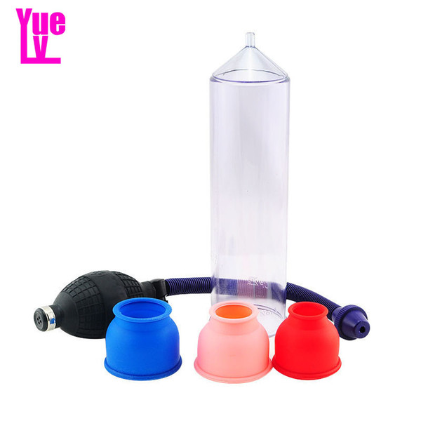 YUELV Adult Sex Toys For Men Vacuum Penis Pump Up Extender Penis Growth Enlargement Product Male Penis Enlarger Pumps Extension Erotic Toys