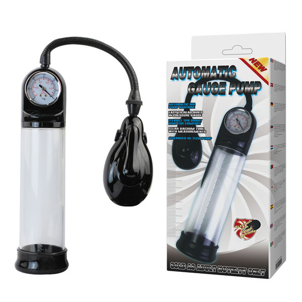 Automatic Electric Penis Pump with Pressure Gauge,Sexual Enhancement,Dick Enlargement Equipment,Penisextender Pump men sex toys