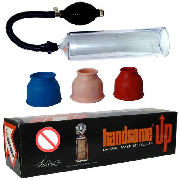 Super Good New SHAKI Handsome Up Penis Vacuum Pump Enlargers Cock Enlargement Extender Adult Male Sex Toy Product