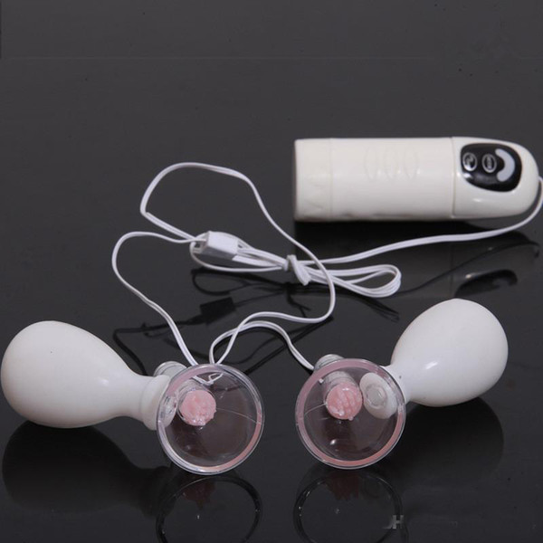 Breast Massager 7 Speeds Vibrator Crazy Beauty Vibrating Nipple Sucker Breast Enlargement Machine Pump Sex Vacuum Suction Toys For Women