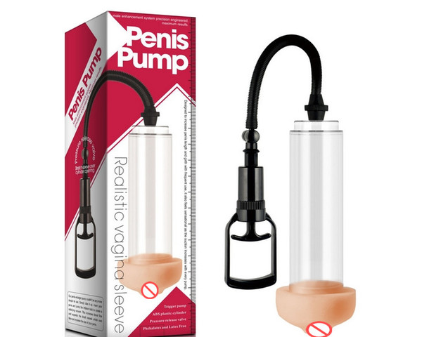 30pc/lot-Hot selling Penis Pump, male vacuum sex sex toys for men penis enlarger free shipping