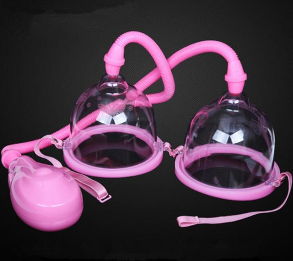 Electric Dual Cup Automatic Breast Enlargement Bust Pump Enhancer Massager Breast Sucker Adult Sex Product Toy for Female