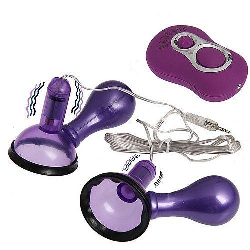 Electric Breast Massage Vibrator Clit And Nipple Stimulator Pumps Suction Sex Toys For Women,Sex Flirting Breast Enlarger