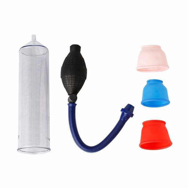 Penis Pump Penis Enlarger Extender Stretcher Penis Enlargement Men's Power Beginner Man Sex Toys Free Shipping