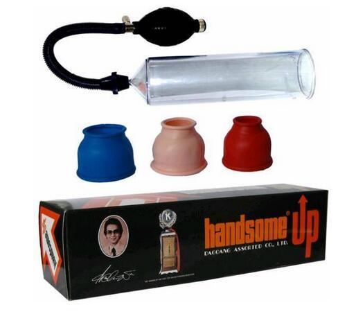 Handsome Up Penis Pump toys sex products cock enlargement device Erection helper