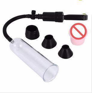 2018 New arrival Penis Pump Enlargement Vacuum Pump Penis Extender Man Sex Toys Enlarger Extension Adult breast pussy exhaust tools